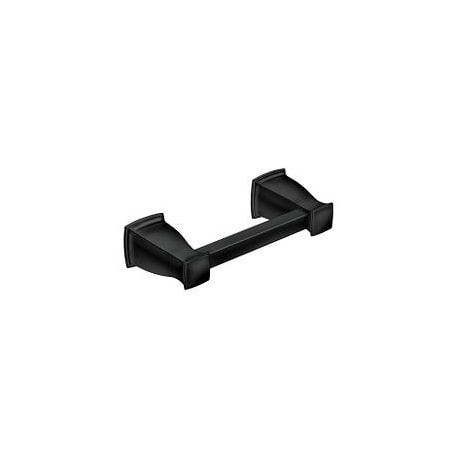 Moen Hensley Pivoting Paper Holder in Matte Black MY3508BL